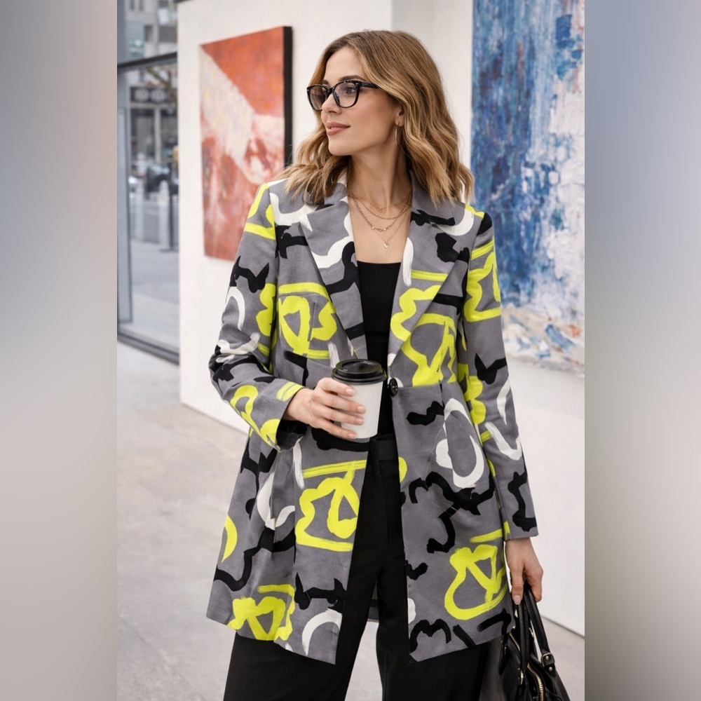 This Statement Blazer by Evan Picone is “Dopamine Dressing” Perfection!